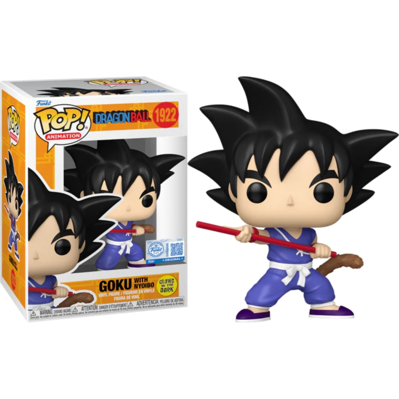 Dragon Ball Goku w Power Pole Nyoibou Funko Pop! Vinyl Figure #1922